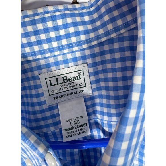 L.L Bean button down shirt size L - Picture 4 of 4
